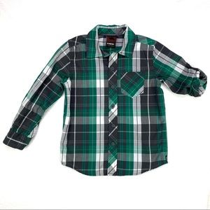 * TONY HAWK Boys Plaid Short/Long Sleeve *